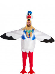 Fato Cegonha com Bebé Adulto