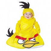 Fato Chuck Angry Birds Amarelo bebé