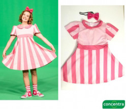 Fato Clarinha Panda e os Caricas