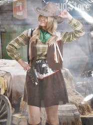 Fato de Cowgirl adulto