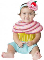 Fato de cupcake irresistivel para bebé