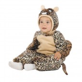 Fato de leopardo bebé