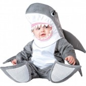 Fato de tubarão bebé luxo