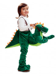 Fato Dinossauro Ride On para menino