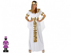 Fato Egípcia Dourada Adulto