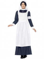 Fato Enfermeira Guerra Mundial Mulher Adulto