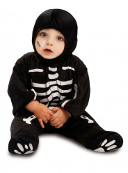 Fato esqueleto para bebé halloween