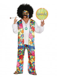 Fato Hippie Anos 60 Adulto