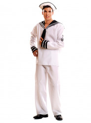 Fato Marinheiro Branco Adulto