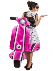 Fato Mulher Anos 50 com Mota Adulto