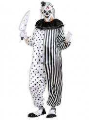 Fato Palhaço Arlequim Assassino Adulto