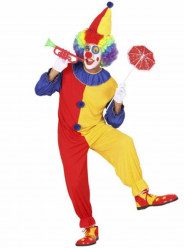 Fato Palhaço Divertido Adulto