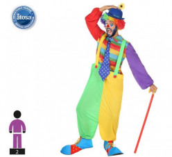 Fato Palhaço Homem Adulto