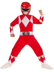 Fato Power Rangers Vermelho Red
