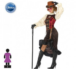 Fato Steampunk Mulher Adulto