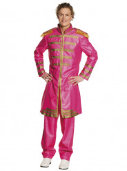 Fato The Beatles Rosa Adulto