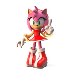 Figura Amy Rose - Sonic - Comansi