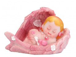 Figura Batizado Anjo Rapariga 6.5cm