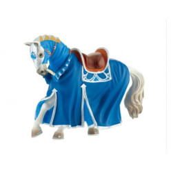 Figura Cavalo de Torneio Azul - Bullyland
