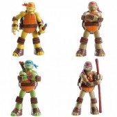 Figura decoração bolo Tartarugas Ninja 8cm Sortido
