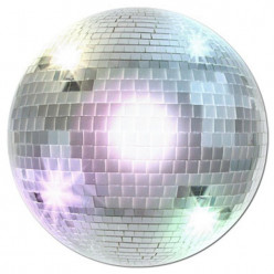 Figura Decorativa Anos 70 Disco Fever 33.5cm