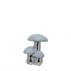 Figura Decorativa em Cerâmica cogumelos