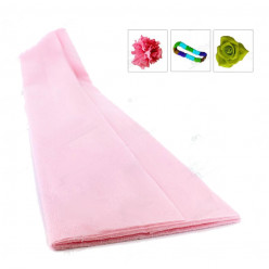 Folha Papel Crepe Rosa Bebé