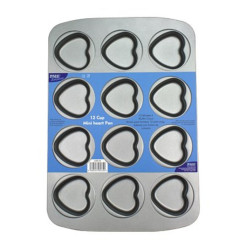 Forma 12 Corações Antiaderente PME