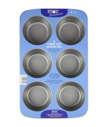 Forma 6 Cupcakes Grandes Antiaderente PME