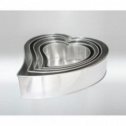 Forma Bolo Coração 18cm