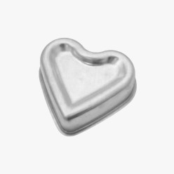 Forma Piscina Coração 13x12x4.5cm