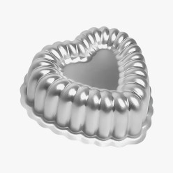 Forma Piscina Coração Decorado 22.5x6.5cm