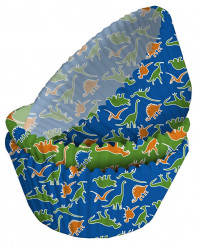 Formas Papel Cupcake Dinossauro 75 unid