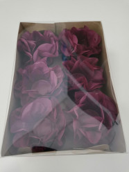 Forminhas Papel Seda Flores Beringela - 12 Und