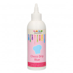 FunCakes Choco Drip Azul 180g