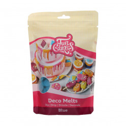FunCakes Deco Melts Chocolate Azul 250g