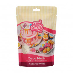 FunCakes Deco Melts Chocolate Branco Natural 250g