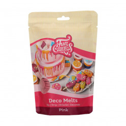 FunCakes Deco Melts Chocolate Rosa 250g