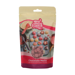 FunCakes Deco Melts Chocolate Ruby 200g