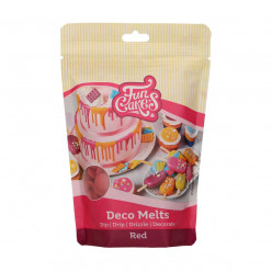 FunCakes Deco Melts Chocolate Vermelho 250g