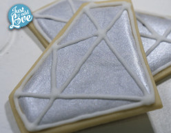 Glacê em pó Diamante Prata 70g