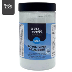 Glacê Real Azul Bebé Azucren 150gr