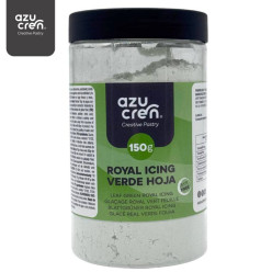 Glacê Real Verde Folha Azucren 150gr