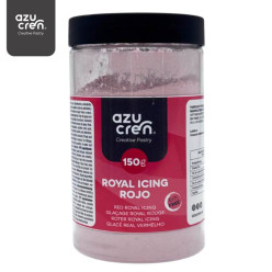 Glacê Real Vermelho Azucren 150gr