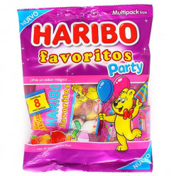Gomas Haribo Favoritos Party 8 x 30gr