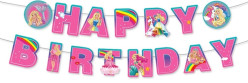 Grinalda Banner Happy Birthday Barbie