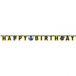 Grinalda Banner Happy Birthday Batman New