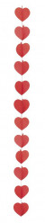 Grinalda/Cauda Balões Corações 3D