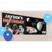 Grinalda personalizável  Star Wars 1.2m x 45cm