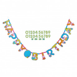 Grinalda Porquinha Peppa com Idade Personalizável